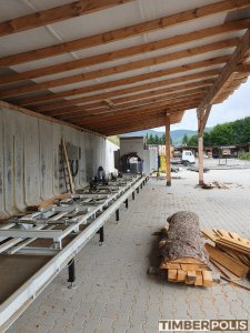 Leņķa ripzāģis (gateri) Walter TTPP-550 |  Kokzāģētavas iekārtas | Kokapstrādes iekārtas | Drekos Made s.r.o