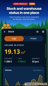 Krājumi TIMBERPOLIS / DREVARI | Ražošanai | Programmatūra | DREVARI.SK, s.r.o