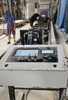 Dubultā zāģa asmens leņķzāģis Dekos made s.r.o. PP-550 |  Kokzāģētavas iekārtas | Kokapstrādes iekārtas | Drekos Made s.r.o