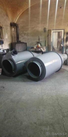 Ekstrakcijas aparāts Cyklonový odlučovač pílin  |  Kaltes, gaisa plūsmas iekārtas | Kokapstrādes iekārtas | Juraj polovka šneky výroba 