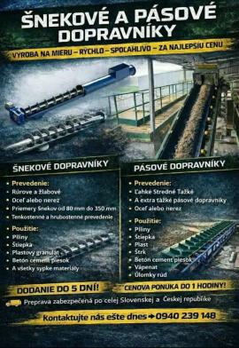 Cits aprīkojums Strojtatry |  Kokzāģētavas iekārtas | Kokapstrādes iekārtas | Juraj polovka šneky výroba 