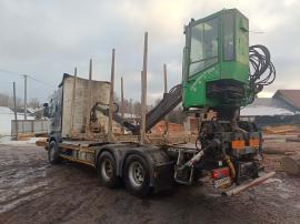 Baļķu vedējs Scania R450 |  Transporta iekārtas | Kokapstrādes iekārtas | Tartak Drewbud