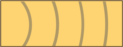 Pilnīgi radiāli sazāģēts