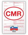 Starpautiskā preču pavadzīme CMR (english & slovenščina)
